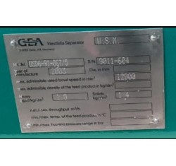 Westfalia OSD6-91-67 Oil Purifier